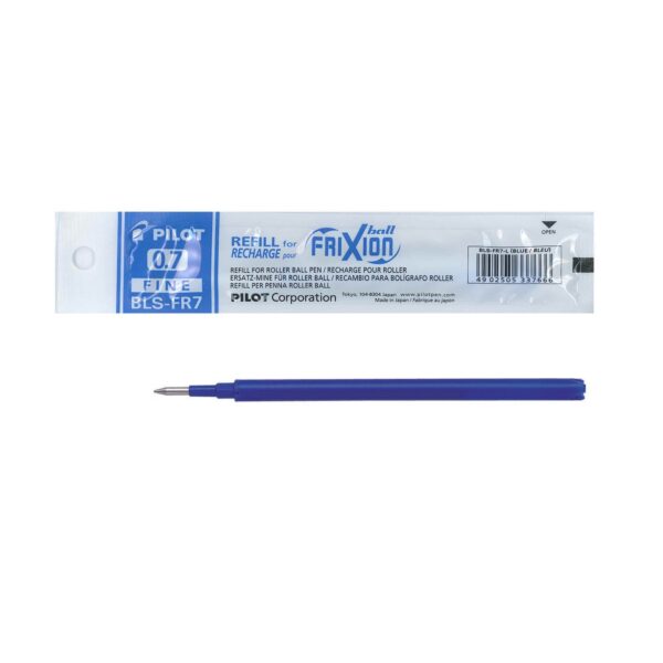 PILOT FRIXION CLICKER 0.7MM PEN REFILL BLS-FR7 - Image 2