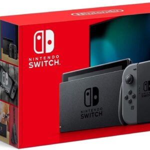 NINTENDO SWITCH WITH GRAY JOY-CON