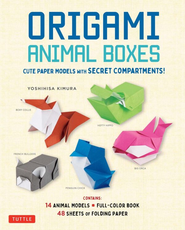 ORIGAMI ANIMAL BOXES KIT