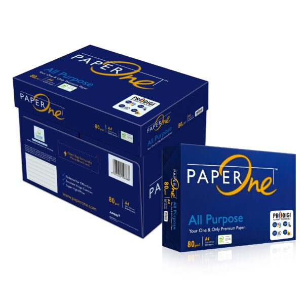 PAPERONE Copier Paper (A4) 80GSM 500'S | 5 Reams