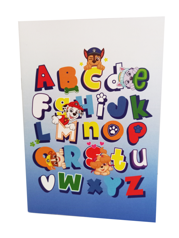 PAW PATROL Exercise Note Book A5 70GSM 40's (4 in 1) - Image 3