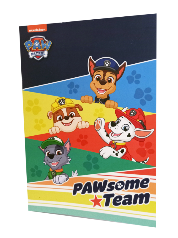 PAW PATROL Exercise Note Book A5 70GSM 40's (4 in 1) - Image 6