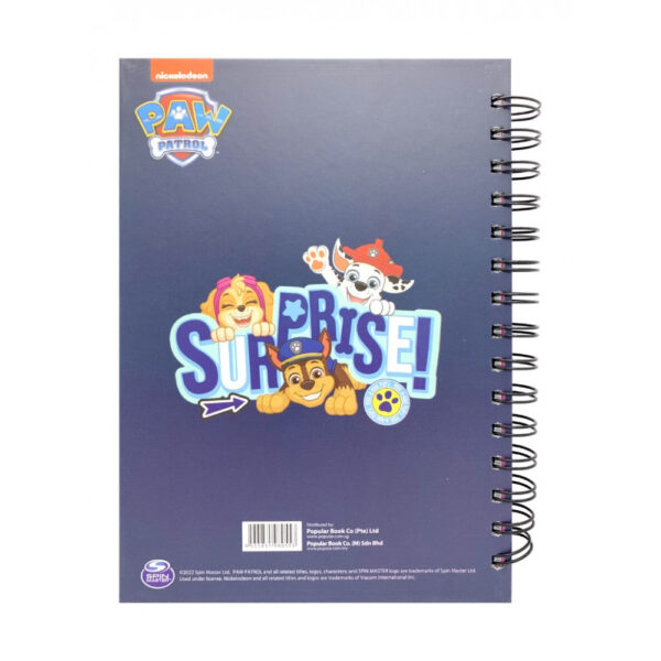 PAW PATROL Spiral A5 Notebook with Divider 70GSM - Image 2