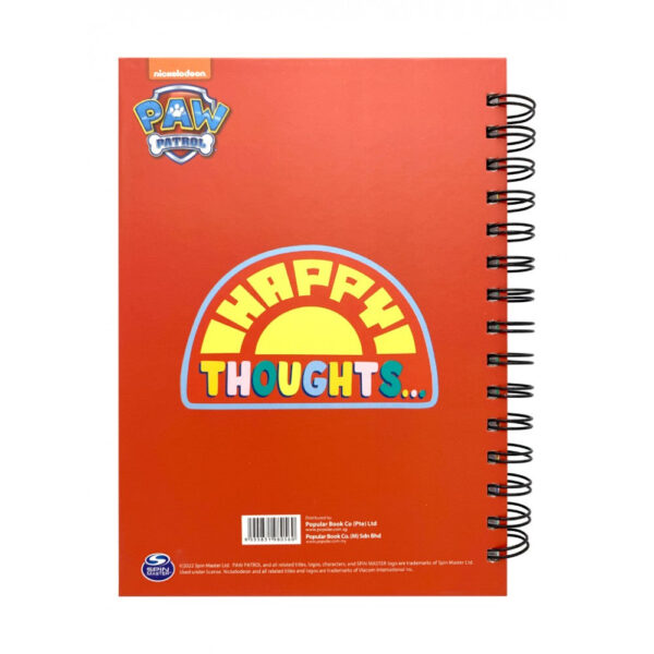 PAW PATROL Spiral A5 Notebook with Divider 70GSM - Image 5