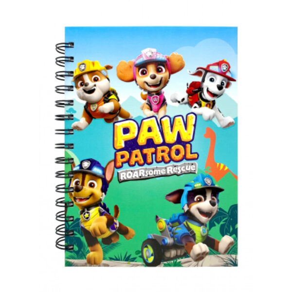 PAW PATROL Spiral A5 Notebook with Divider 70GSM - Image 7