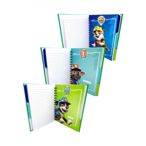 PAW PATROL Spiral A5 Notebook with Divider 70GSM - Image 9