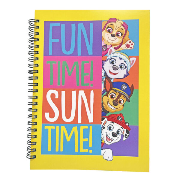 PAW PATROL Spiral A5 Notebook 70GSM