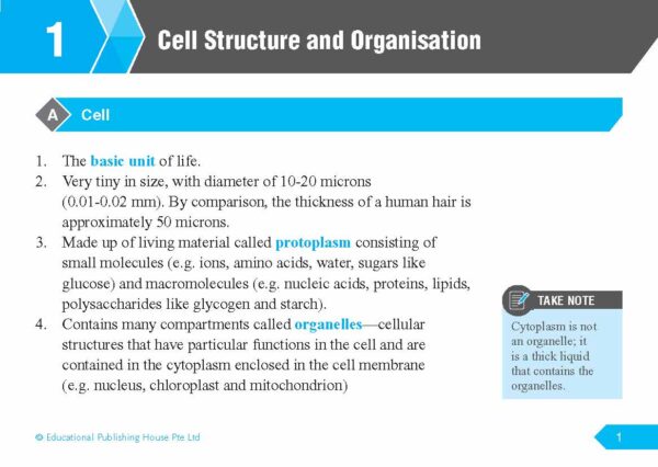 O Level (G3) Biology Quick Revision Handbook (3ED) - Image 3