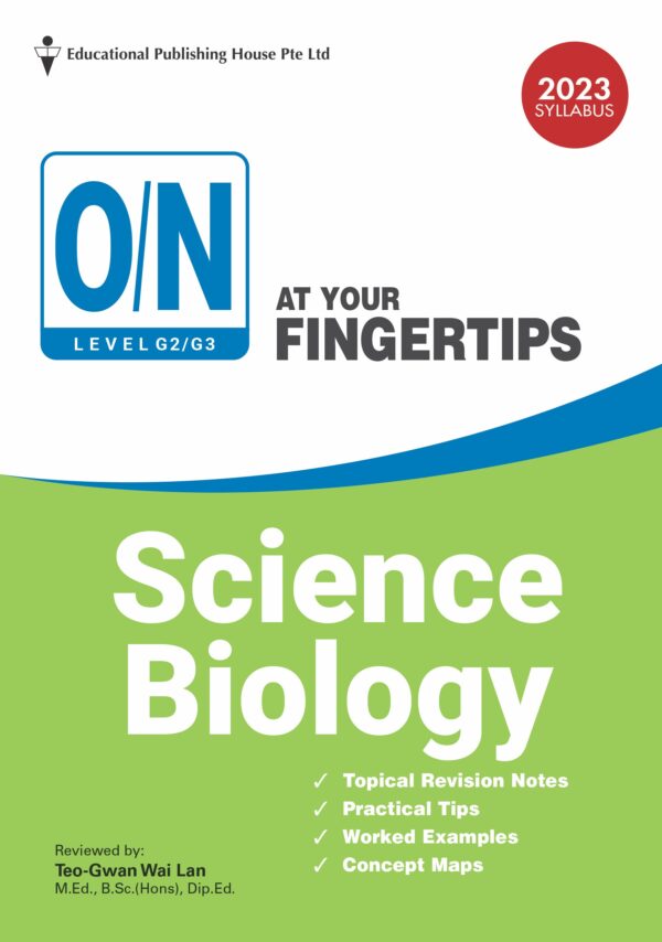 O/N Level (G3/G2) Science Biology At Your Fingertips