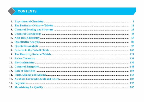 O Level (G3) Chemistry Quick Revision Handbook (3ED) - Image 2