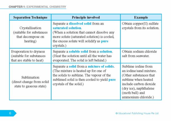 O Level (G3) Chemistry Quick Revision Handbook (3ED) - Image 6