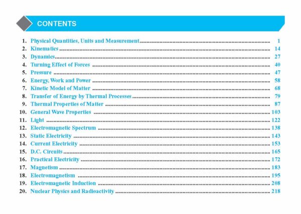 O Level (G3) Physics Quick Revision Handbook (3ED) - Image 2