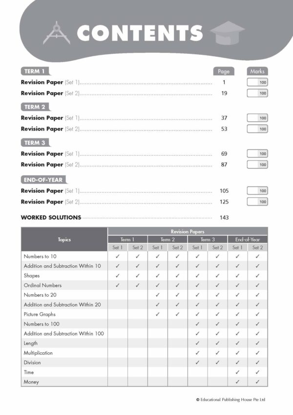 Primary 1 Maths Revision Papers - Image 2