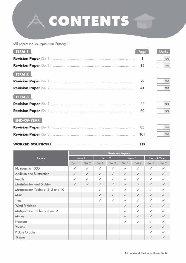 Primary 2 Maths Revision Papers - Image 2