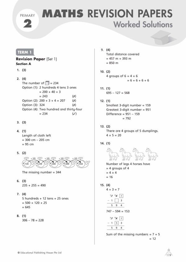 Primary 2 Maths Revision Papers - Image 6