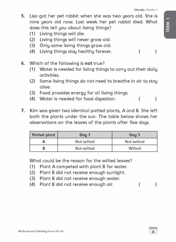 Primary 3 Science Weekly Revision - Image 6