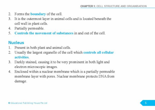 O/N Level (G3/G2) Science Biology Quick Revision Handbook - Image 7