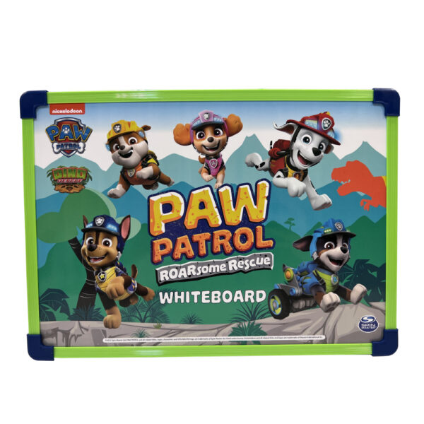 PAW PATROL A4 Magentic Whiteboard + 4 Magnets + 1 Marker - Image 2