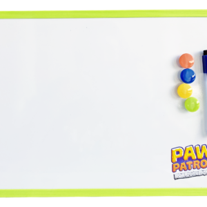 PAW PATROL A4 Magentic Whiteboard + 4 Magnets + 1 Marker