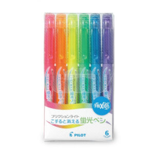 PILOT Frixion Light Erasable Spotliter Set Of 6 Colors