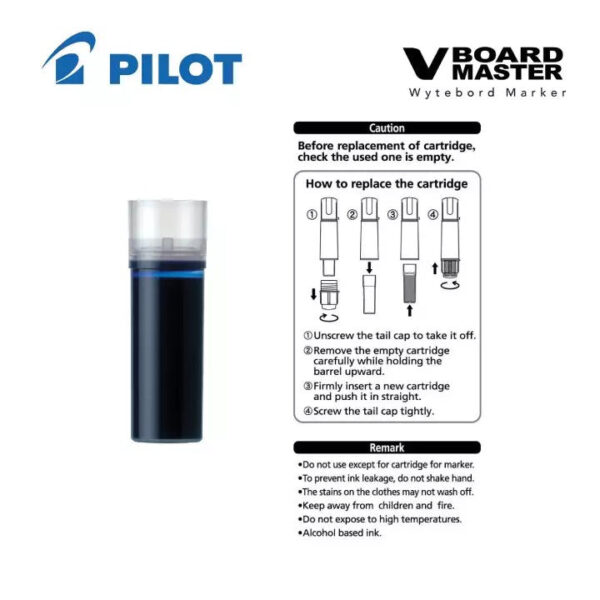 PILOT V Board Master Blue Whiteboard Marker + Refills Saver'S Pack - 2 Pack - Image 3