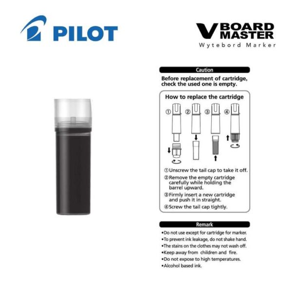 PILOT V Board Master Black Whiteboard Marker + Refills Saver'S Pack - 2 Pack - Image 3