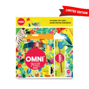 OMNI 24 EXPLORER COLOURING AND WRITING SET