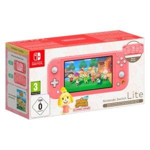 Nintendo Switch Lite Animal Crossing: New Horizons Isabelle Aloha Edition